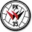 PK-35 Vantaa (w) logo